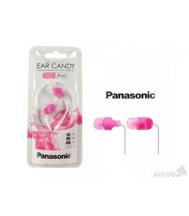 Panasonic Ear Candy Earphones RP-HJE100E-P- Pink