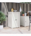 vidaXL Kitchen Door with Door White 50 x 9 x 82 cm Solid Pine wood