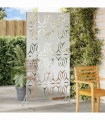 vidaXL Privacy Screen Grey Steel
