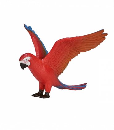 Parrot Toy Figure  Realistic Exotic Bird Model