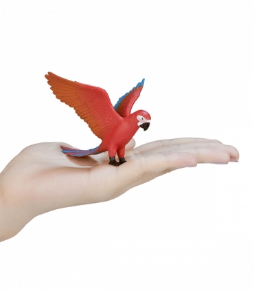 Parrot Toy Figure  Realistic Exotic Bird Model