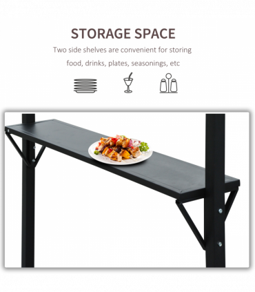 Party BBQ Tent Outdoor Camping Patio Canopy Awing Waterproof Coffee