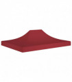 Party Tent Roof 4x3 m Burgundy 270 g/m²