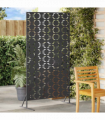 vidaXL Privacy Screen Black Steel