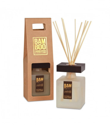 Patchouli & Guaiac Wood Fragrance Diffuser -140ml - Up to 16 Weeks of Fragrance