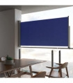 Patio Retractable Side Awning 120x300 cm Blue