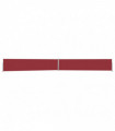 Patio Retractable Side Awning 170x1200 cm Red