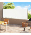 vidaXL Patio Retractable Side Awning 180x500 cm Cream