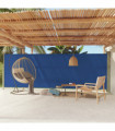 Patio Retractable Side Awning 180x600 cm Blue