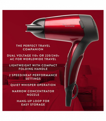 Paul anthony 1200w Travel Hair H1010RD