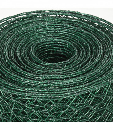 PawHut 1m x 25m Foldable Chicken Wire Mesh, for Rabbits, Ducks, Gooses
