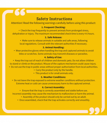 PawHut 2-Door Humane Live Cage Trap for Small Animal Easy Set, Dark Green