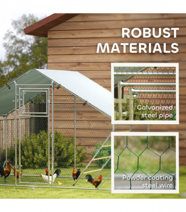 PawHut 26L Small Fish Tank with Filter System, LED Lights, Water Pump, White