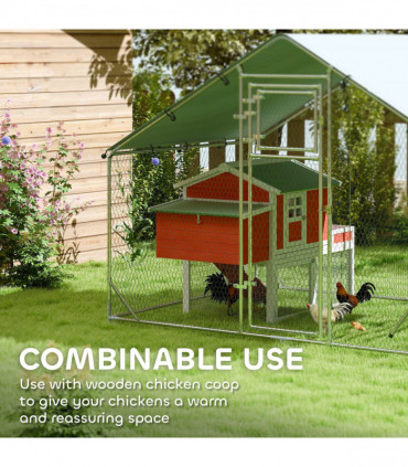 PawHut 26L Small Fish Tank with Filter System, LED Lights, Water Pump, White