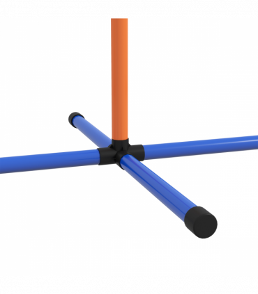 PawHut 4 Pcs Dog Agility Training Equipment, Dog Outdoor Games w/ Carry Bag