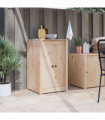 vidaXL Kitchen Door with Door Brown 50 x 9 x 82 cm Solid Pine wood