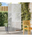 vidaXL Privacy Screen Grey Steel