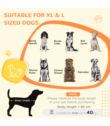 PawHut 48" Heavy Duty Dog Crate on Wheels w/ Removable Tray, Openable Top
