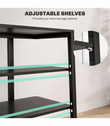 PawHut 4PCs Wall Mounted Cat Tree Cat Wall Shelves W/ Scratching Post