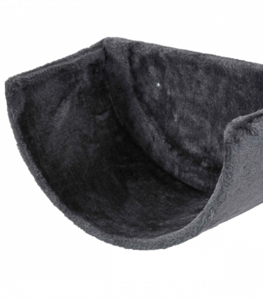 PawHut 4PCs Wall Mounted Cat Tree Cat Wall Shelves W/ Scratching Post Dark Grey