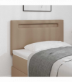 vidaXL Headboard Wall-mounted with Headboard Cappuccino 90 cm PVC