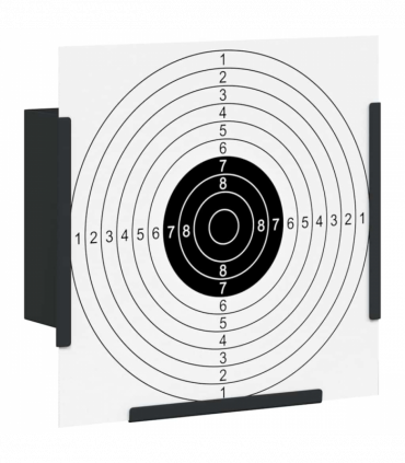 vidaXL Pellet Trap Black 17 x 17 cm Steel