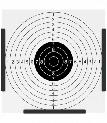 vidaXL Pellet Trap Black 17 x 17 cm Steel