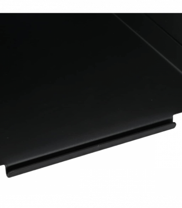 vidaXL Pellet Trap Black 17 x 17 cm Steel