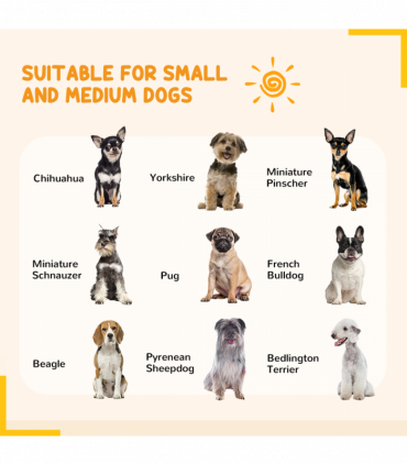 PawHut 80cm 8 Panels Heavy-Duty Dog Playpen for Small, Medium Dogs