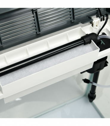 PawHut Aquarium 28L Glass Fish Tank w/ Filter, LED Lighting, Water Pump