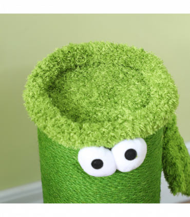 PawHut Cat Scratching Post for Indoor Cats with Sisal Rope Cover, Large Base