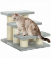 PawHut Cat Steps 3 Stairs Deluxe Pet Portable Easy Climb Assistance Lightweight