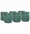 vidaXL Garden Waste Bags 12 pcs Green 45 x 45 x 76 cm Polypropylene