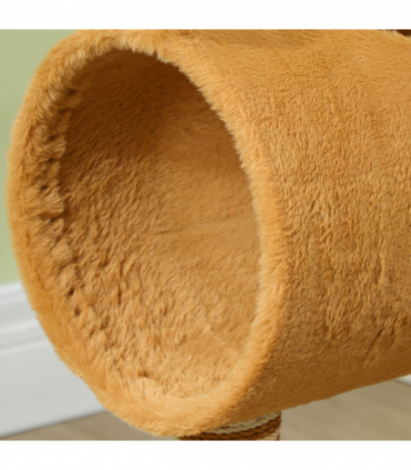 PawHut Cat Tree, 98cm Deer Themed Cat Tower for Indoor Cats and Kittens