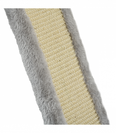 PawHut Cat Wall Furniture with Hammock Platforms Ladder Scratching Post - Grey