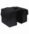 vidaXL Bicycle Bag Black 18.5 x 40 x 35 cm Polyester