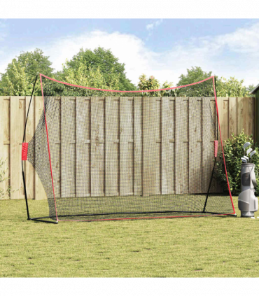 vidaXL Golf Training Aids Black 309 x 93 x 216 cm Polyester