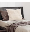 vidaXL Pillow with Pillow White 130gsm 100% cotton