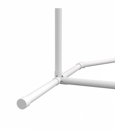 PawHut Dog Agility Equipment Set with 4 PCS Weave Pole, Orange