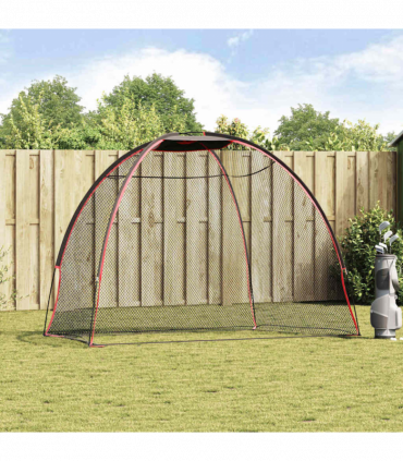 vidaXL Golf Training Aids Black 314 x 150 x 206 cm Polyester