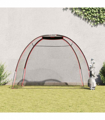 vidaXL Golf Training Aids Black 314 x 150 x 206 cm Polyester