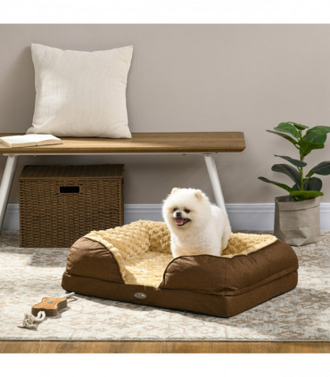 PawHut Dog Bed Calming Pet Bed Dog Mattress for Small Dogs