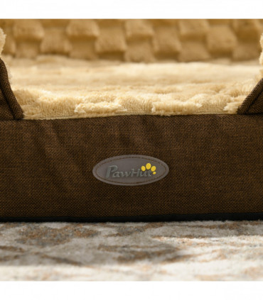 PawHut Dog Bed Calming Pet Bed Dog Mattress for Small Dogs