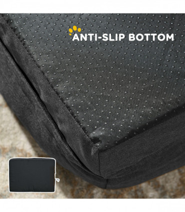 PawHut Dog Bed Calming Pet Bed Dog Mattress for Small Dogs - Charcoal Grey