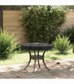 vidaXL Outdoor Table Cover Black 72 x 72 x 10 cm 210D fabric