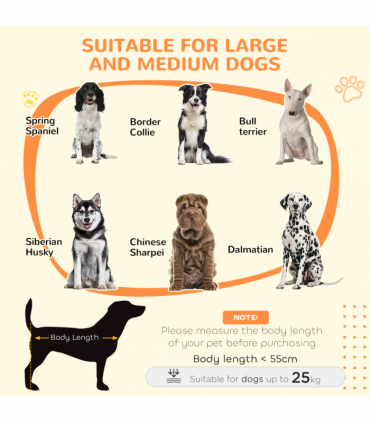 PawHut Dog Crate Kennel Cage for Medium Large Dog, Indoor End Table, Purple