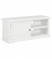 TV Cabinet White 90x30x40 cm Wood