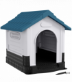 PawHut Dog Kennel for Outside, for M and L Dogs, 101 x 88 x 99cm, Blue