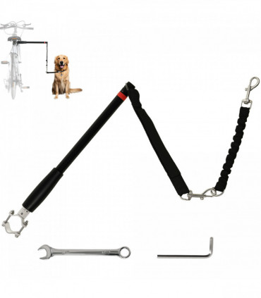 PawHut Dog Lead for Bicycle, Easy Installation, for Cycling, Training