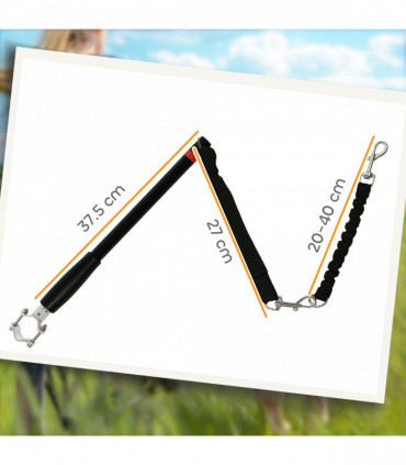 PawHut Dog Lead for Bicycle, Easy Installation, for Cycling, Training